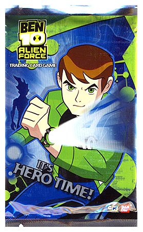 Ben 10 (Ten) Collectible Card Game Alien Force Its Hero Time Booster Pack 51brBxcarrL Ben 10 (Ten) Collectible Card Game Alien Force Its Hero Time Booster Pack