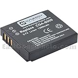 Panasonic Lumix DMC-LX3 Digital Camera Battery Lithium-Ion (1300 mAh) - Rep ....