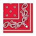 Bandana Beverage Napkins (2-Ply)    (16/Pkg)