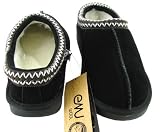 Emu Hayman Women's Black Shearling Slippers US 5