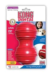 KONG Dental Dog Toy, Extra Large, Red