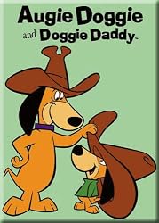 Augie Doggie and Doogie Daddy Cowboy Refrigerator Magnet