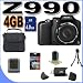 Kodak EasyShare Max Z990 12.0 MP Digital Camera with 30x Optical Zoom and 3.0-Inch LCD 4GB Accessory Saver Bundle