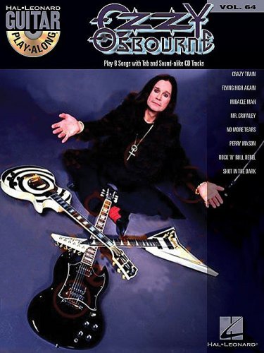 Ultimate Ozzy Osbourne Guitar Play-Along Vol. 64 BK/CD (Hal Leonard Guitar Play-Along)