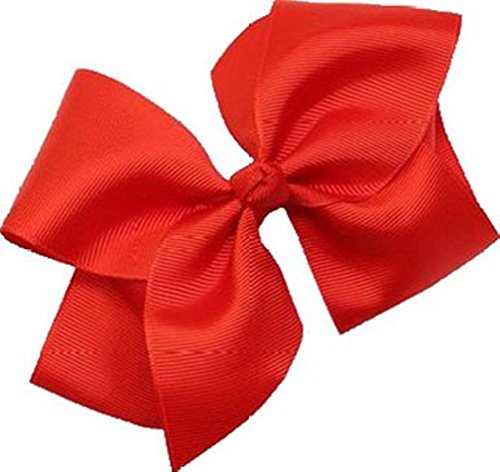 High Quality Beautiful Handmade Variety of Bright Colors Grosgrain Ribbon Bows with Alligator Clip
