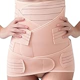 妊婦帯 産後サポーター 腰痛対策 骨盤ウエストニッパー ダイエットベルト 通気性 メッシュ タイプ 帝王切開用 腰サポーター (ベージュ、サイズXL)