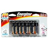 Energizer E91BP-16H Max AA Alkaline Battery (16 Pack)