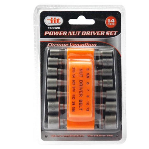 IIT64420 14-Piece Power Nut Driver Set