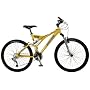 Mongoose Men's Tech 4 Full Suspension Bike- 26 Inch