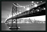 San Francisco Framed Posterz by unknown artist,37.7 x 25.7 Framed
