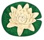 AquaGlow 3585 Floating Light Up Lily