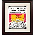 Ohio State vs. Illinois 1949 Framed Art
