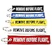 Rotary13B1 - Remove Before Flight Multi Color 5 Pack Key Chains
