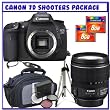 Canon EOS 7D SLR Digital Camera (Body Only) + Canon EF-S 15-85mm f/3.5-5.6 IS USM Lens + Two (2) 8GB CF 133x + Willoughby's Shooters Package