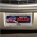 Buffalo Bills Silver Metal License Plate