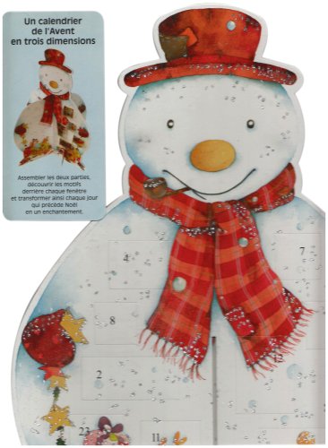 Bonhomme de neige de l'Avent : Calendrier de l'Avent