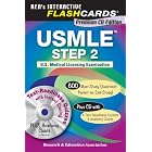 USMLE Step 2 Premium Edition w CD-ROM (REA) (Flash Card Books) by The Staff of REA