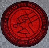 HELLBOY Bureau for Paranormal R & D Agent PATCH