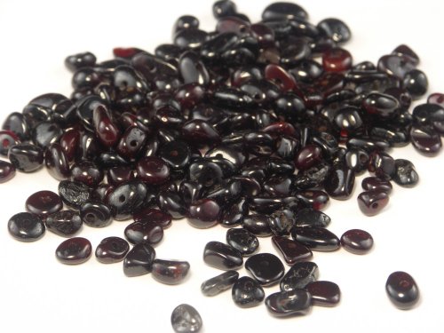 PolandsBest TM Dark Cherry Pure Natural Baltic Amber Beads for Necklaces, Bracelets, Anklets, Jewelry Making 10 Gram Package