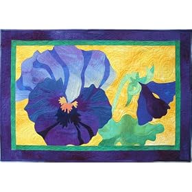 OCarol Pansy Applique Quilt Pattern