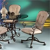Rustic Silver with Auburn with Casters