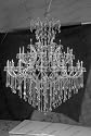 Swarovski Strass Authentic AB - Aurora Borealis with logo etched Crystal Chandelier # EL2800D52H54ab Size w52" x H 54"