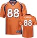 Tony Scheffler Jersey: Reebok Authentic Orange #88 Denver Broncos Jersey - 52