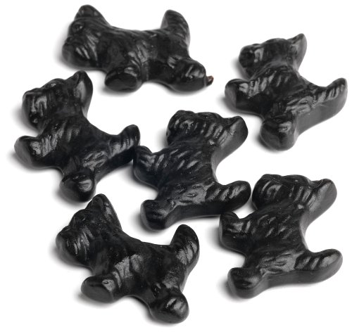Gimbal's Fine Candies Sugar Free Black Licorice Scottie Dogs, 10 Pound Case by Sugar-Free Candy