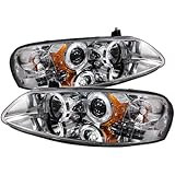 Spyder Auto Chrysler Sebring & Convertible/Dodge Stratus Chrome Halogen Projector Headlight
