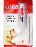 Sleeky Feeding Bottle Set for Pets, Hand feeding kit for nursing puppies, kitten and other animals