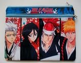 8" x 5" Anime Bleach Ichigo Large Zipper Multi Purpose Pencil Cosmetic Purse Pouch #2