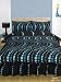 Spots Black/Teal Double Duvet Cover Image