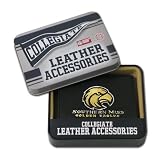 Southern Mississippi Golden Eagles Embroidered Leather Trifold Wallet