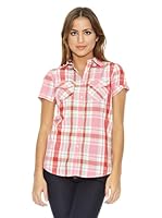 Franklin & Marshall Camisa Pasco Cuadros (Rosa)