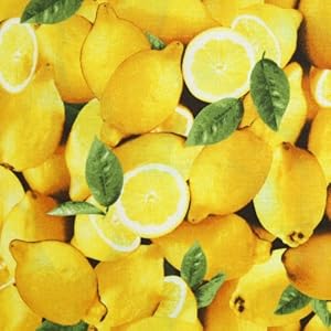 RJR Farmers Market Lemons Fabric Yardage