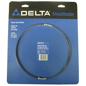 Delta 28-074 Band Saw Blade for use with Craftsman Saw 80-Inch x 1 4-Inch, 6 Teeth per... by Delta