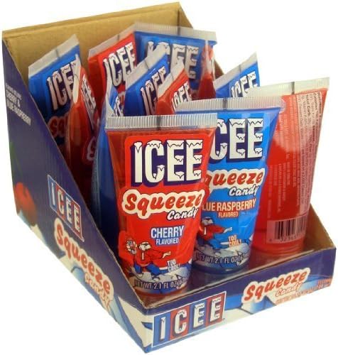 Icee Squeeze Liquid Candy Tube - 12 Ct. Case by Kokos