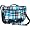 Blue-Black Crosshatch