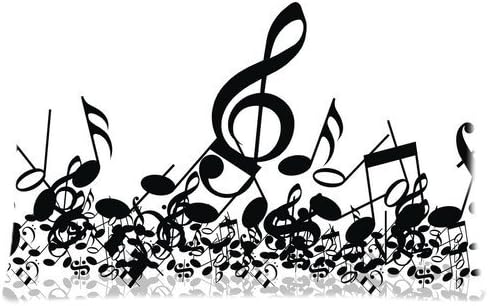 Honey Pillowcase Musical Notes Standard 20x30 Inch Pillow Cover One Side