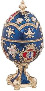 Royal Collection Faberge Style Enameled Eggs