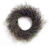 Preserved Purple LAVENDER & Dried WINTERBUD 18 WREATH Aromatic