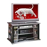 Creative Interiors Entertainment Stand - Chrome