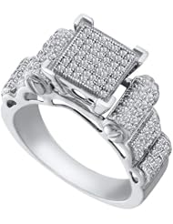 0.50CT DIAMOND MICRO PAVE RING
