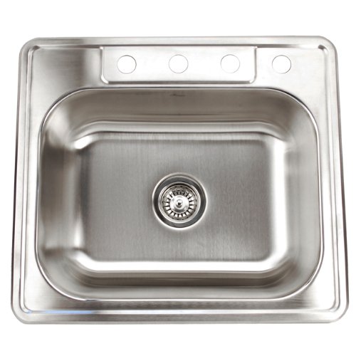 Fontaine 4-Hole Stainless Steel Kitchen Sink