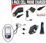 Cell phone charger kit 6 pack ,1 car 1 travel,1 USB car 1 USB travel,1 regular cable 1 retractable charger for Your PALM CENTRO 685,690 and a FREE Palm Treo Screen Protector