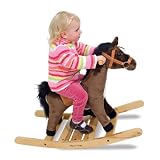 Melissa & Doug Rock and Trot Rocking Horse - Plush
