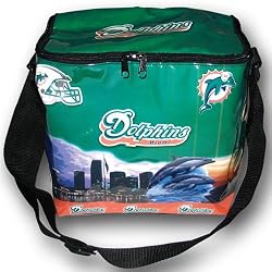 Miami Dolphins NFL 12 Pack Soft Sided Cooler Bag
