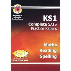 KS1 Complete SATs Practice Papers: Maths, Reading and Spelling