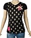 Fitted Top with Stylized Neckline and Puffed Sleeves by Rocawear