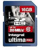 16GB Integral Ultima Pro SDHC CL10 High-Speed memory card